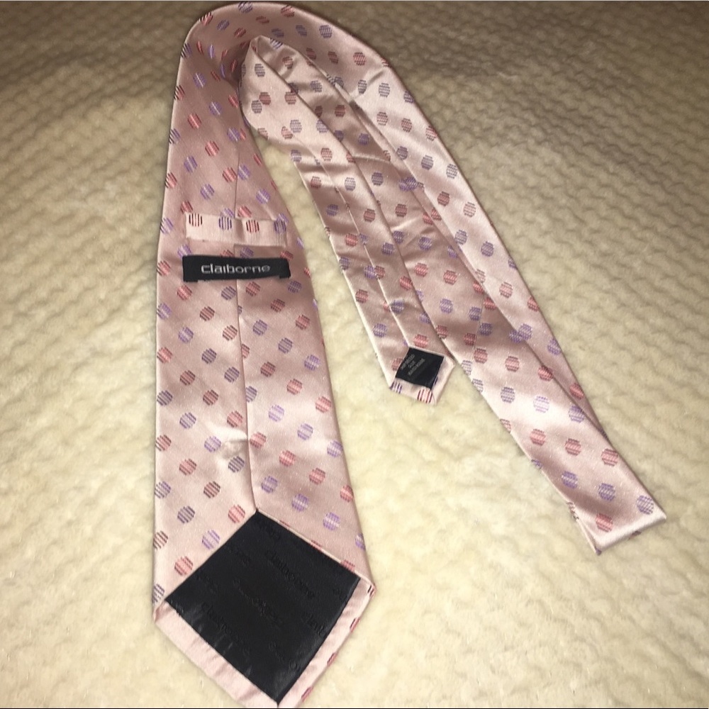 Pink Claiborne Necktie